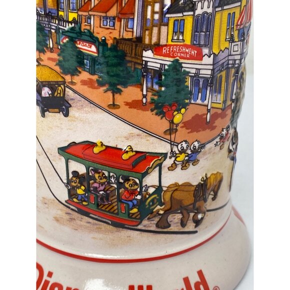 Vintage Walt Disney World Stein Mug  Tankard 3D Made In Brazil 6.5" - Picture 6 of 10
